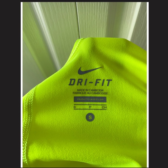 Women's Nike Neon Tank Top - Picture 3 of 3